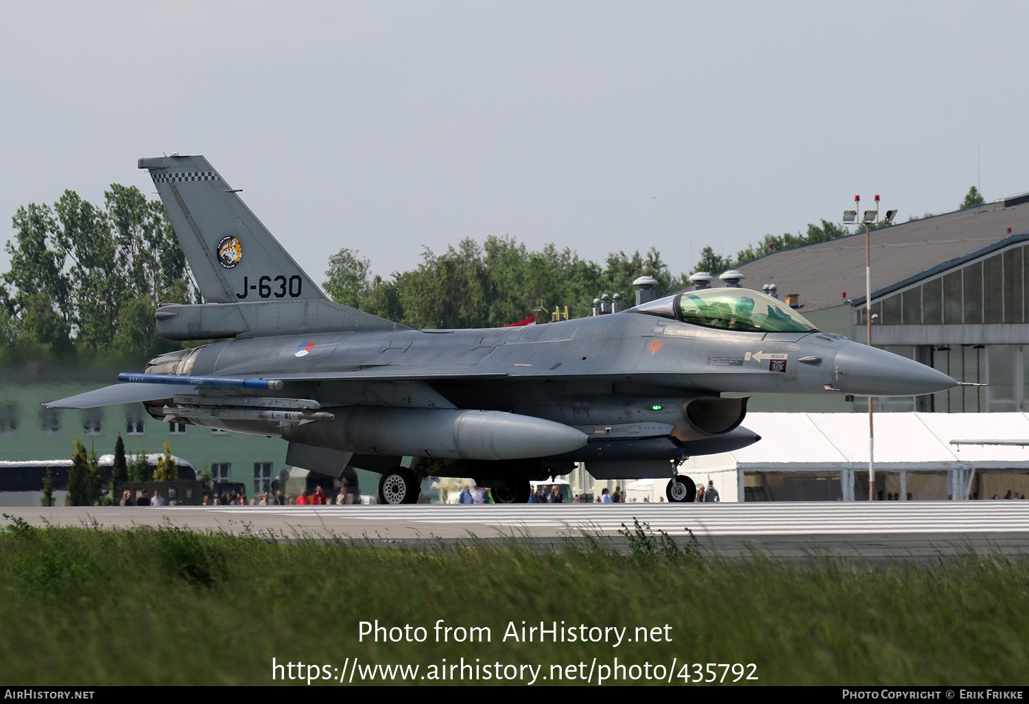 Aircraft Photo of J-630 | General Dynamics F-16AM Fighting Falcon | Netherlands - Air Force | AirHistory.net #435792