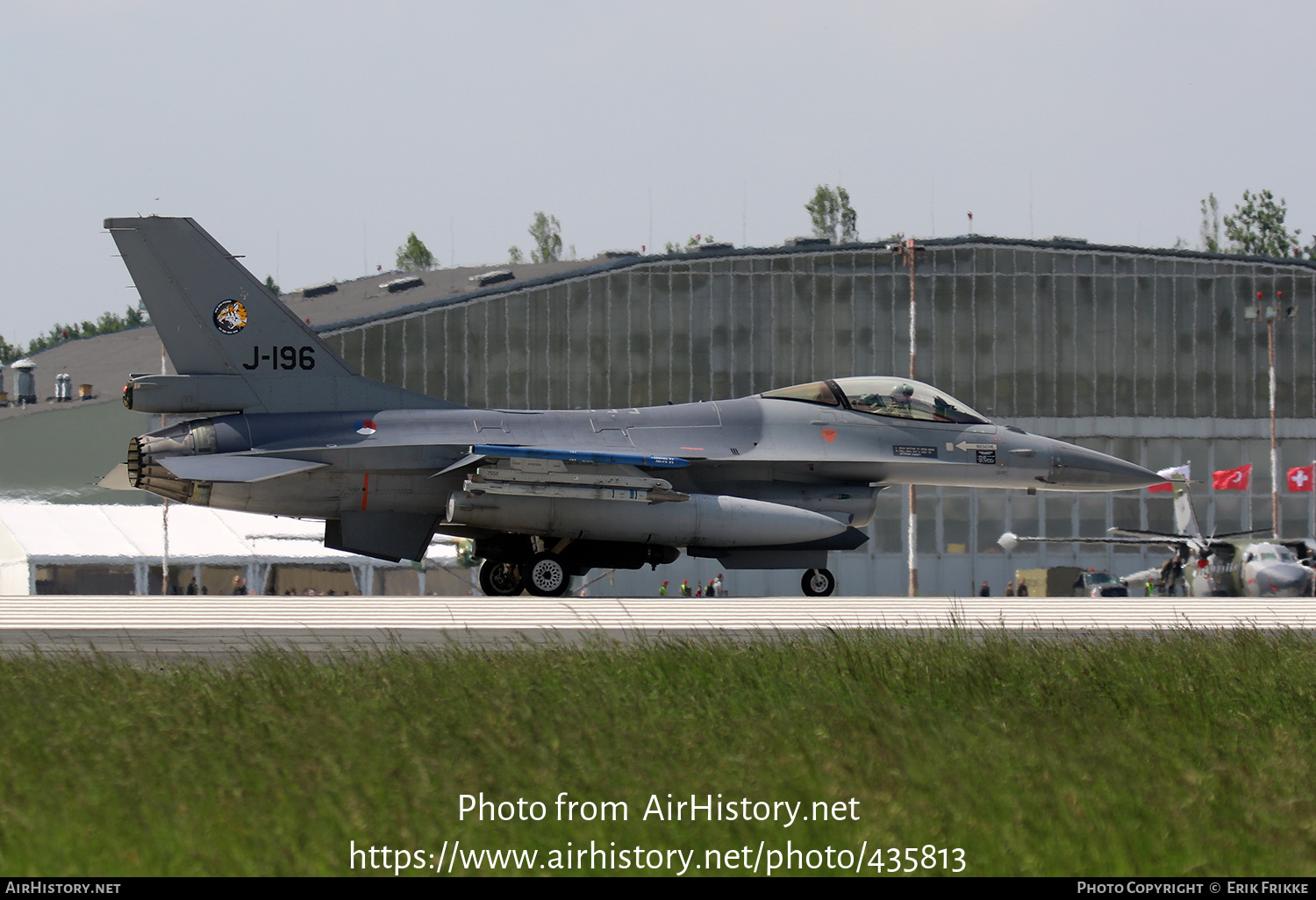 Aircraft Photo of J-196 | General Dynamics F-16AM Fighting Falcon | Netherlands - Air Force | AirHistory.net #435813