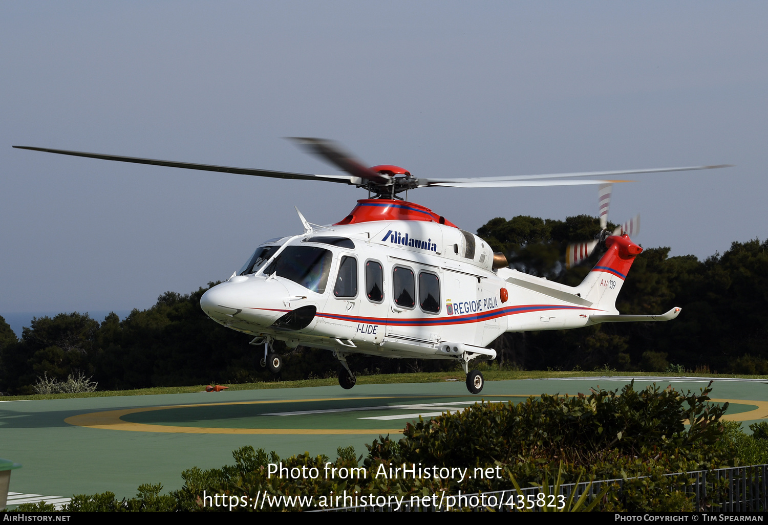 Aircraft Photo of I-LIDE | AgustaWestland AW-139 | Alidaunia | AirHistory.net #435823