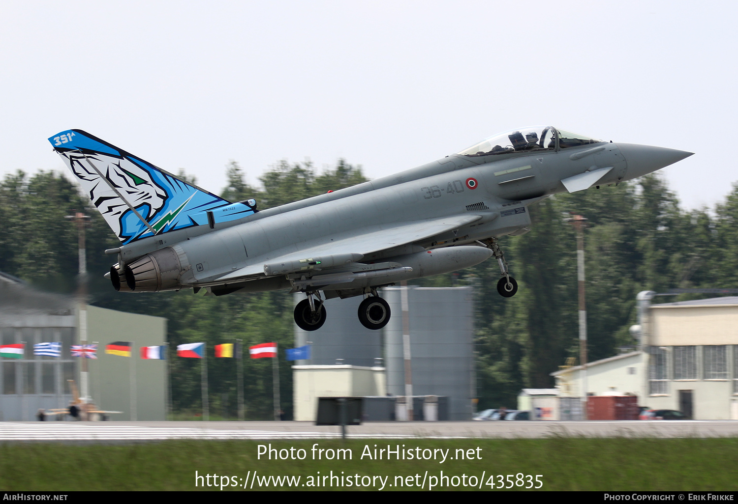 Aircraft Photo of MM7322 | Eurofighter F-2000A Typhoon | Italy - Air Force | AirHistory.net #435835