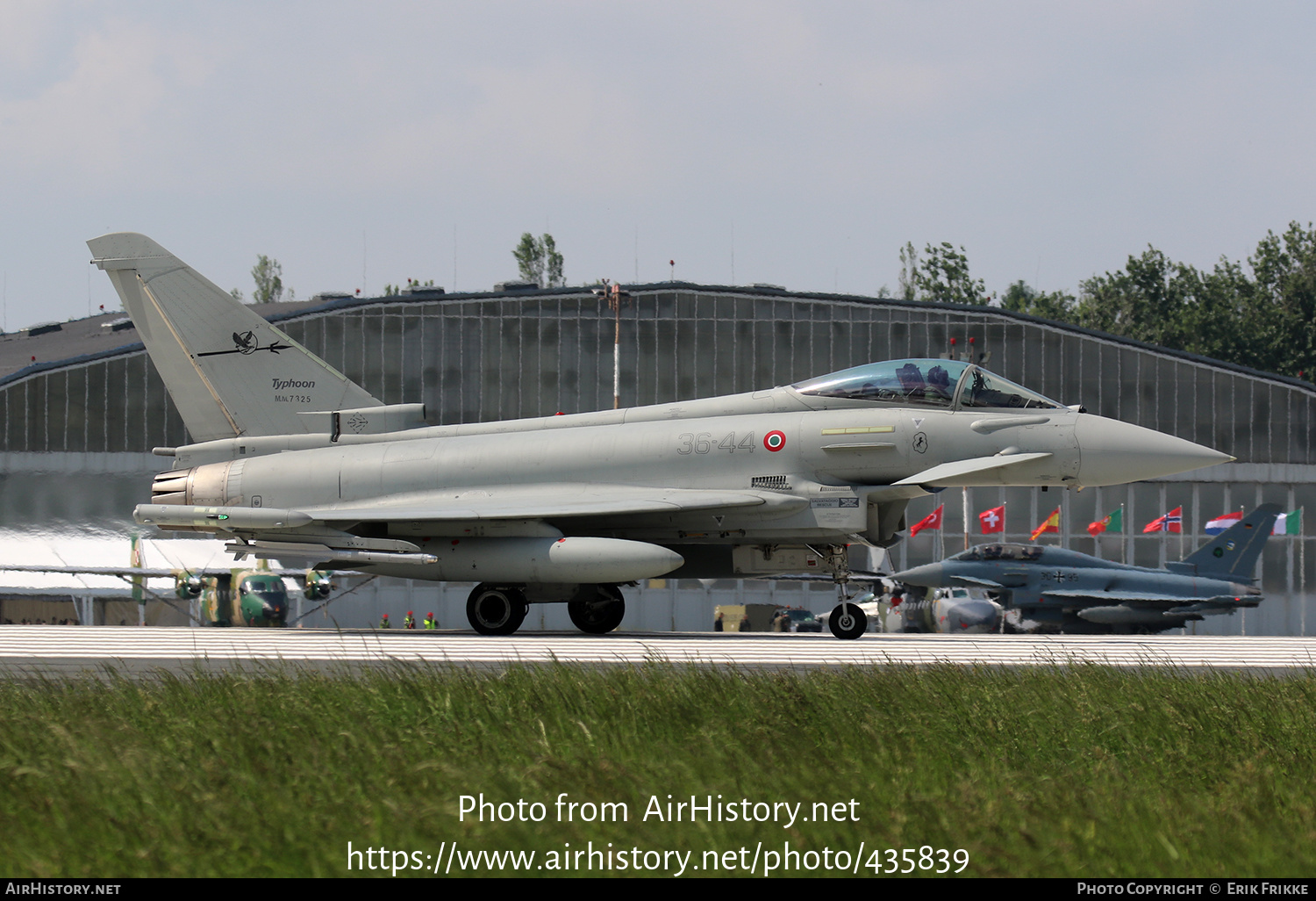 Aircraft Photo of MM7325 | Eurofighter F-2000A Typhoon | Italy - Air Force | AirHistory.net #435839