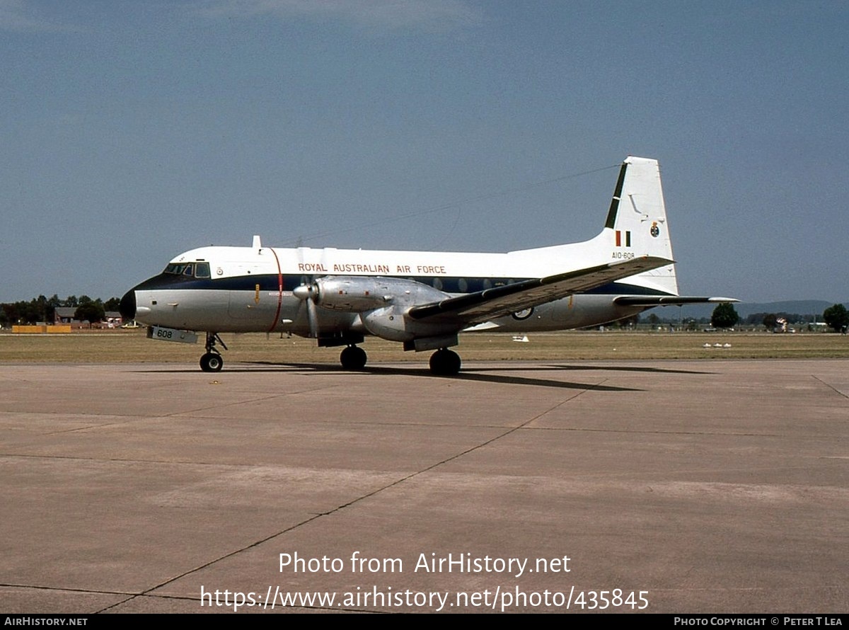 Aircraft Photo of A10-608 | Hawker Siddeley HS-748 Srs2/228 | Australia - Air Force | AirHistory.net #435845