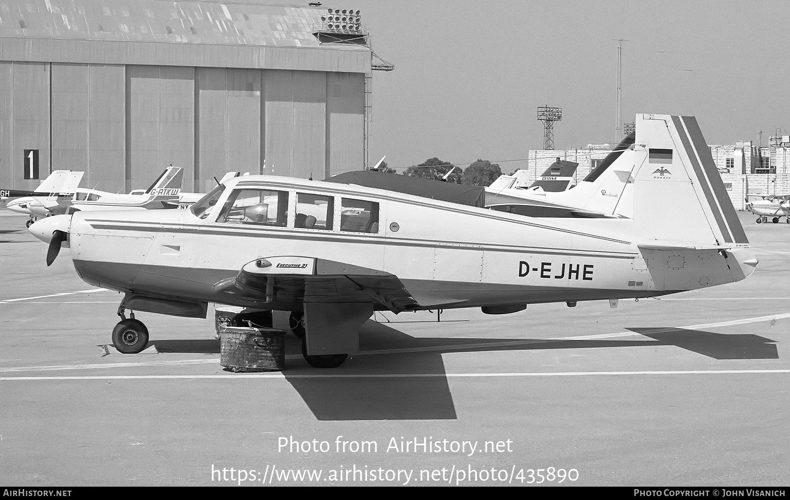 Aircraft Photo of D-EJHE | Mooney M-20F Executive 21 | AirHistory.net #435890