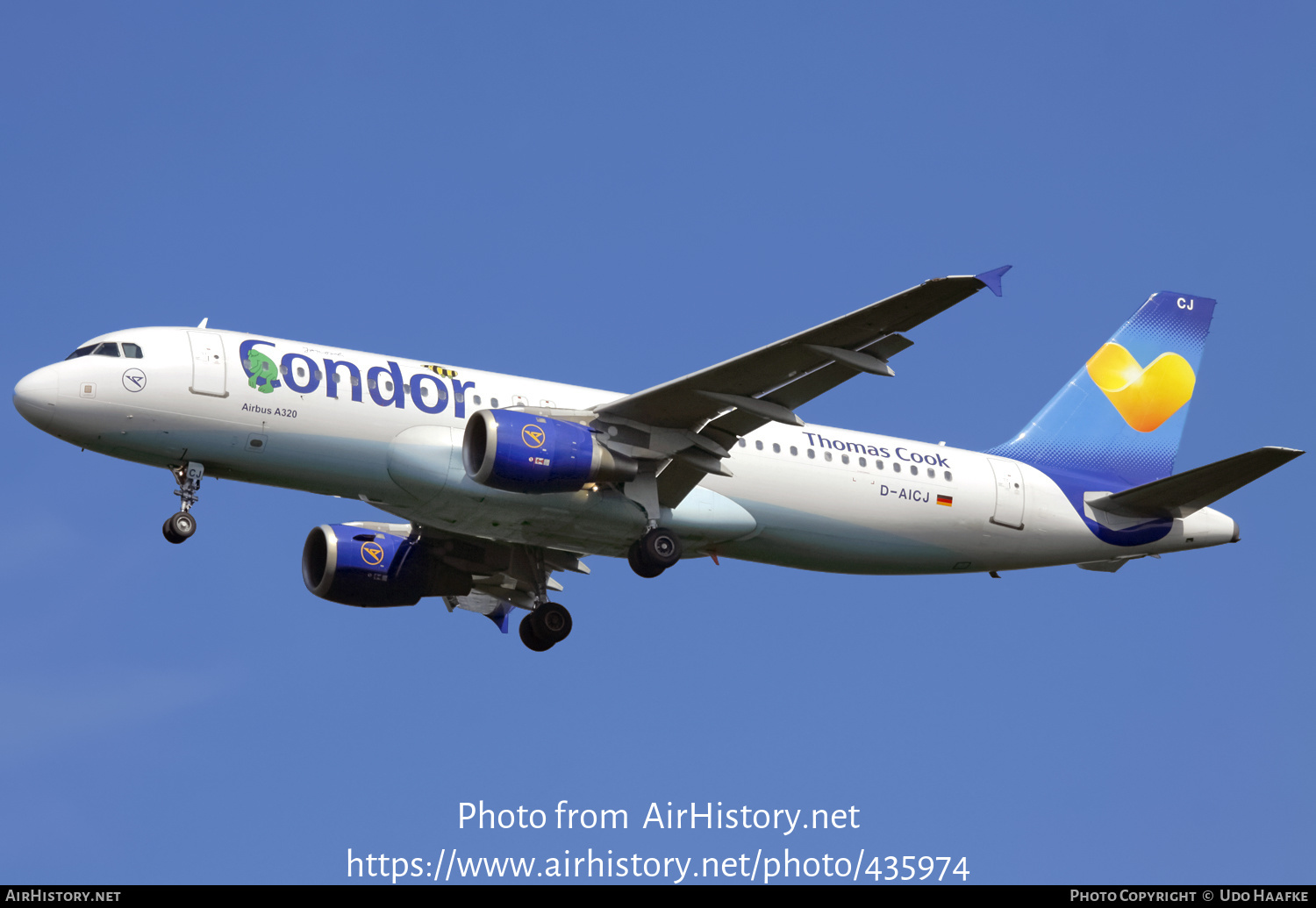 Aircraft Photo of D-AICJ | Airbus A320-212 | Condor Flugdienst | AirHistory.net #435974