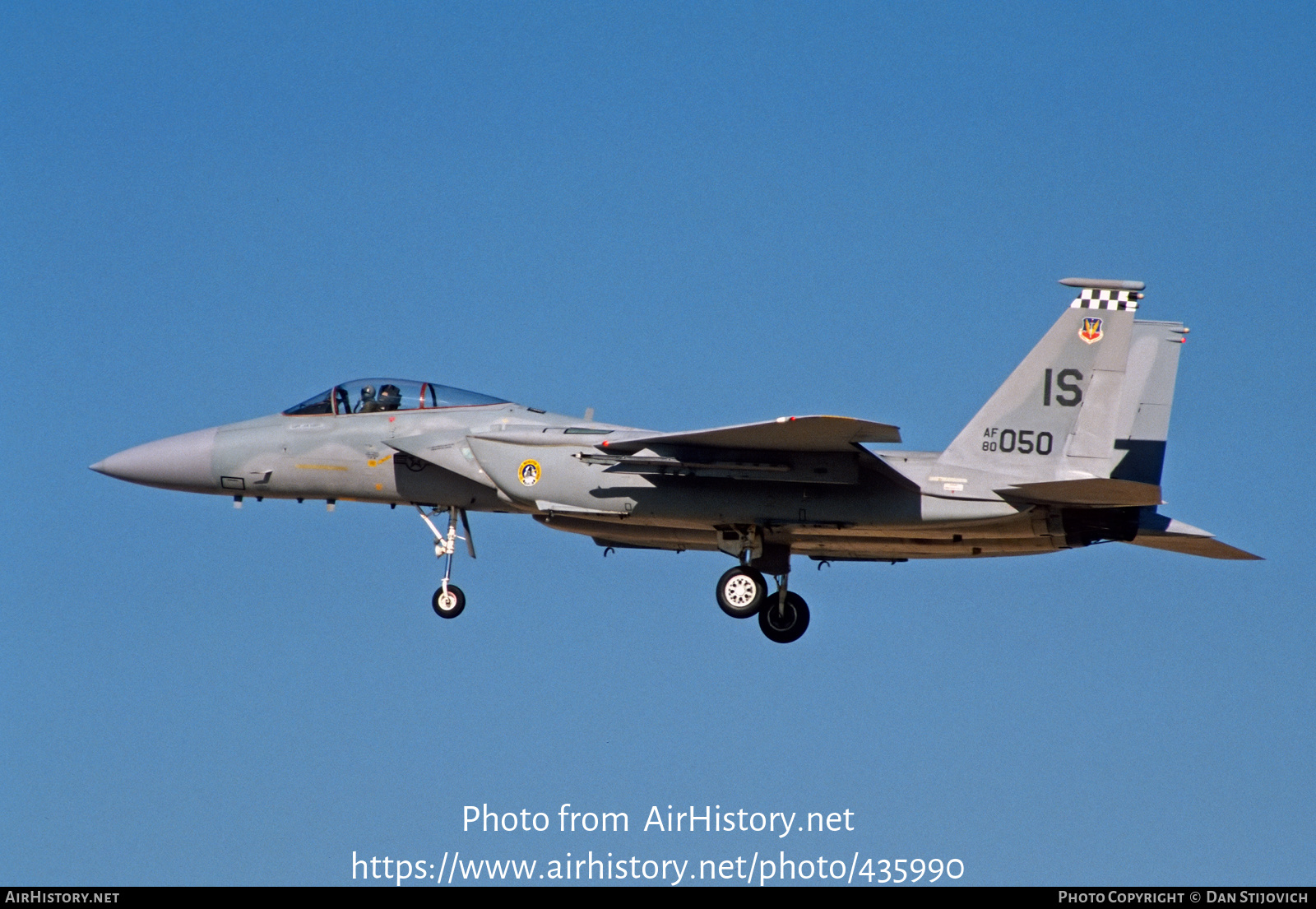 Aircraft Photo of 80-0050 / AF80-050 | McDonnell Douglas F-15C Eagle | USA - Air Force | AirHistory.net #435990