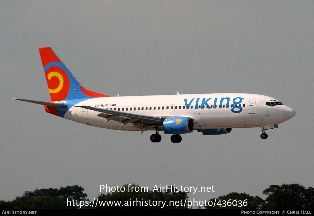 Aircraft Photo of SE-RHV | Boeing 737-36N | Viking Airlines | AirHistory.net #436036