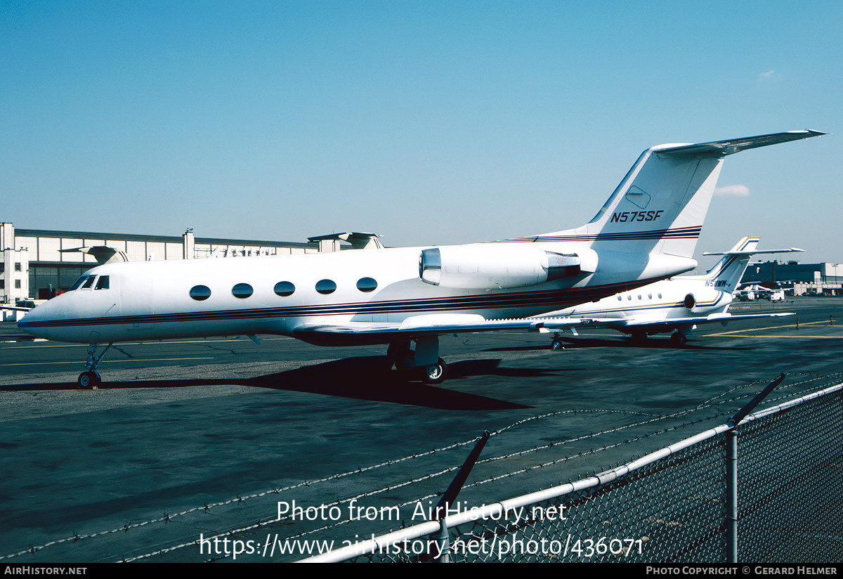 Aircraft Photo of N575SF | Gulfstream American G-1159 Gulfstream II-SP | AirHistory.net #436071