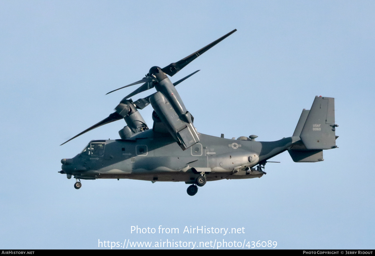 Aircraft Photo of 11-0060 | Bell-Boeing CV-22B Osprey | USA - Air Force | AirHistory.net #436089