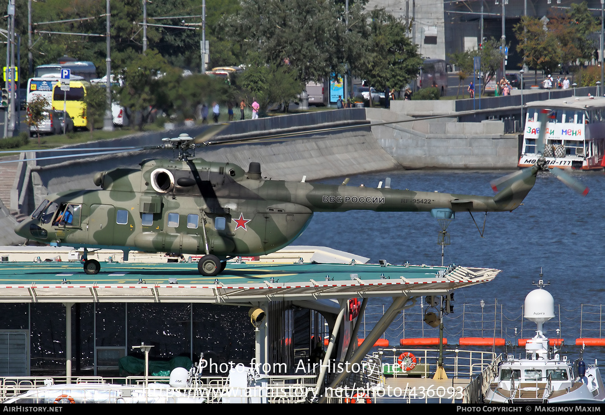 Aircraft Photo of RF-95422 | Mil Mi-8AMTSh | Russia - Air Force | AirHistory.net #436093