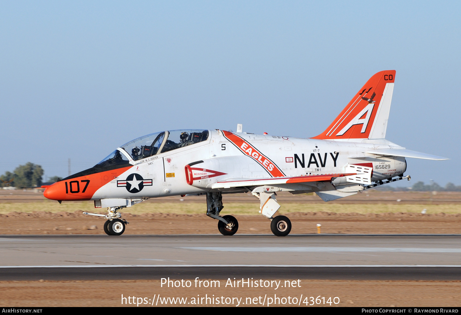 Aircraft Photo of 165629 | McDonnell Douglas T-45C Goshawk | USA - Navy | AirHistory.net #436140