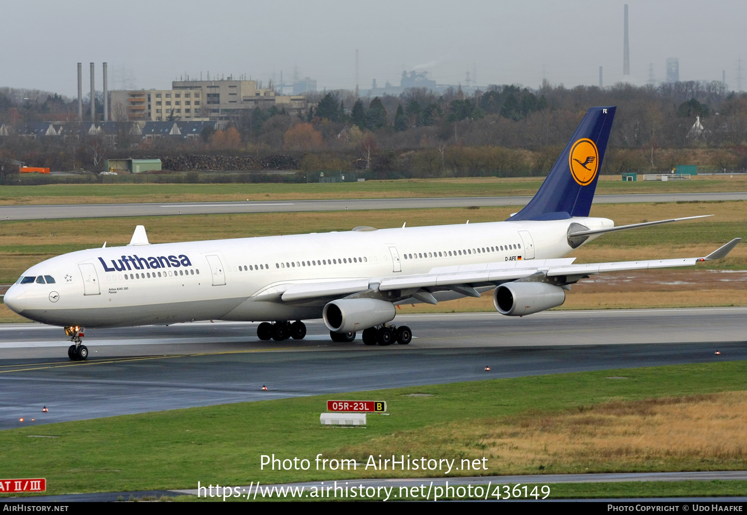 Aircraft Photo of D-AIFE | Airbus A340-313 | Lufthansa | AirHistory.net #436149