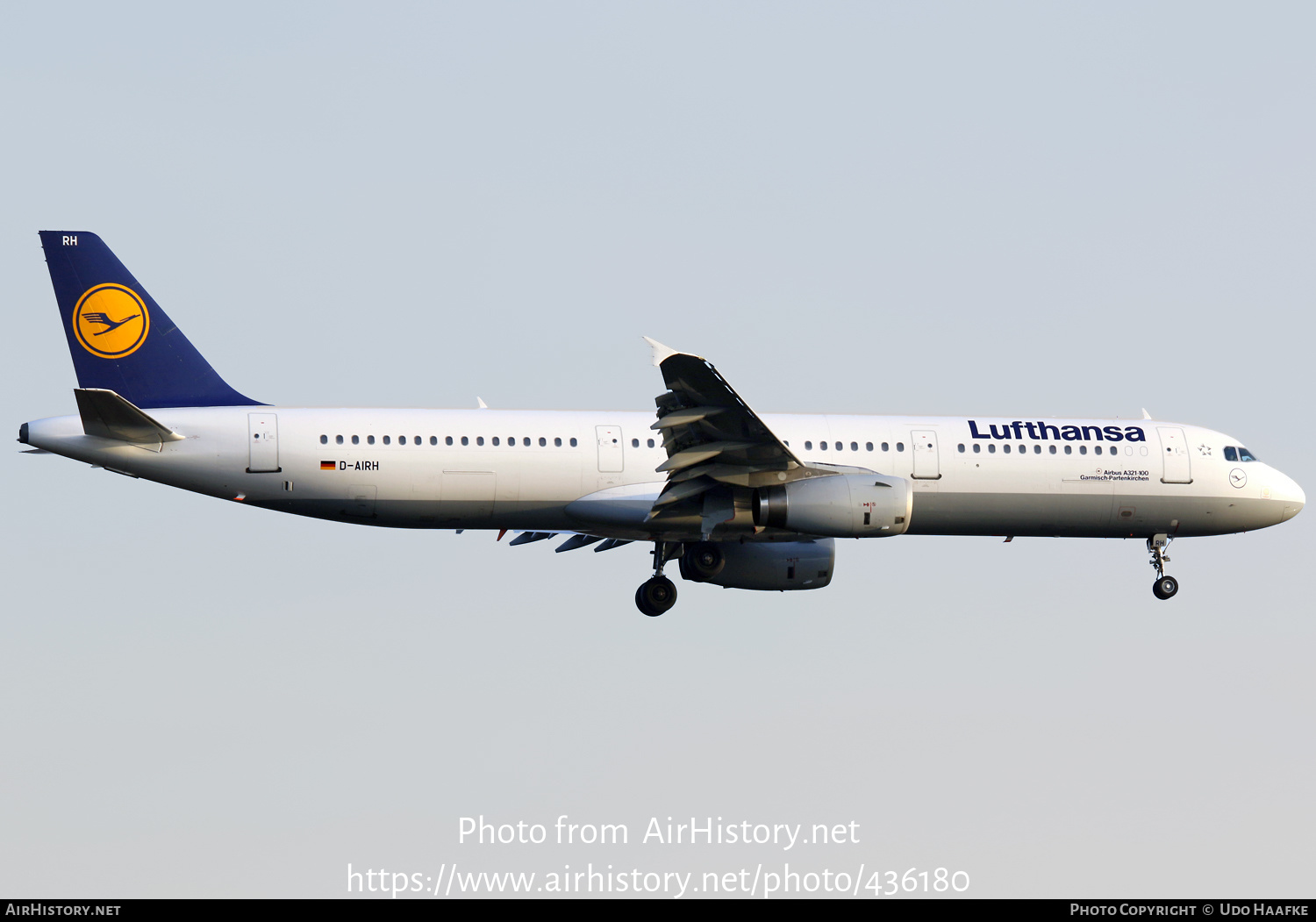 Aircraft Photo of D-AIRH | Airbus A321-131 | Lufthansa | AirHistory.net #436180