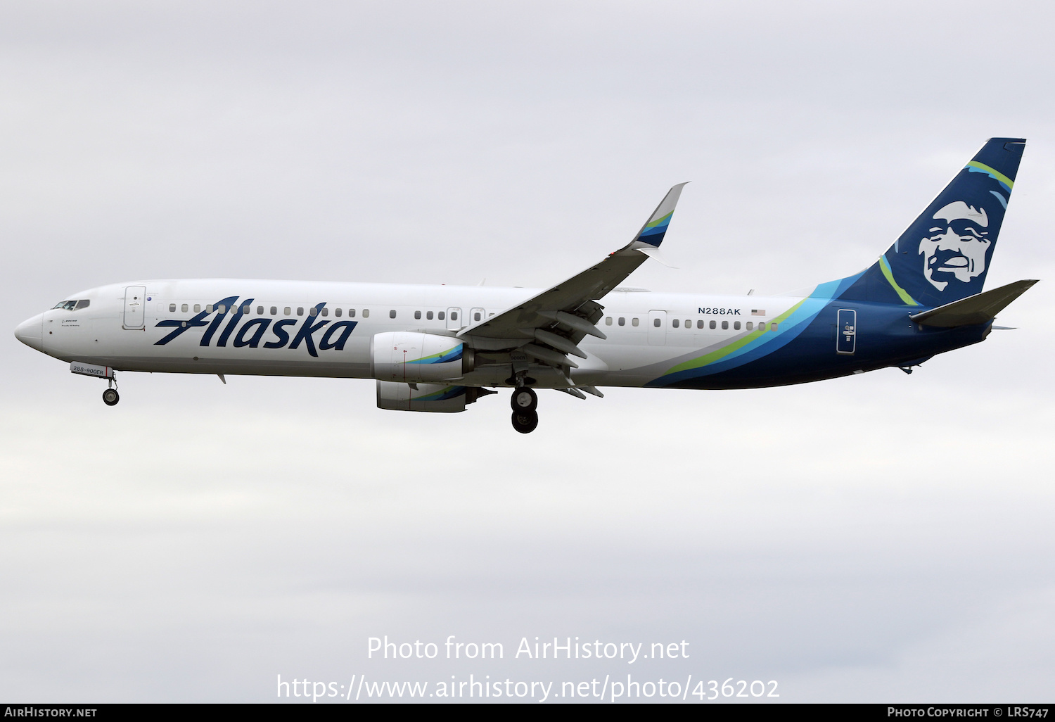 Aircraft Photo of N288AK | Boeing 737-900/ER | Alaska Airlines | AirHistory.net #436202