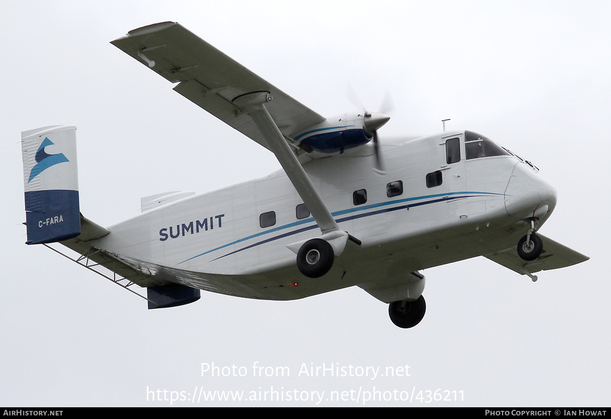 Aircraft Photo of C-FARA | Short SC.7 Skyvan 3-100 | Summit Air | AirHistory.net #436211