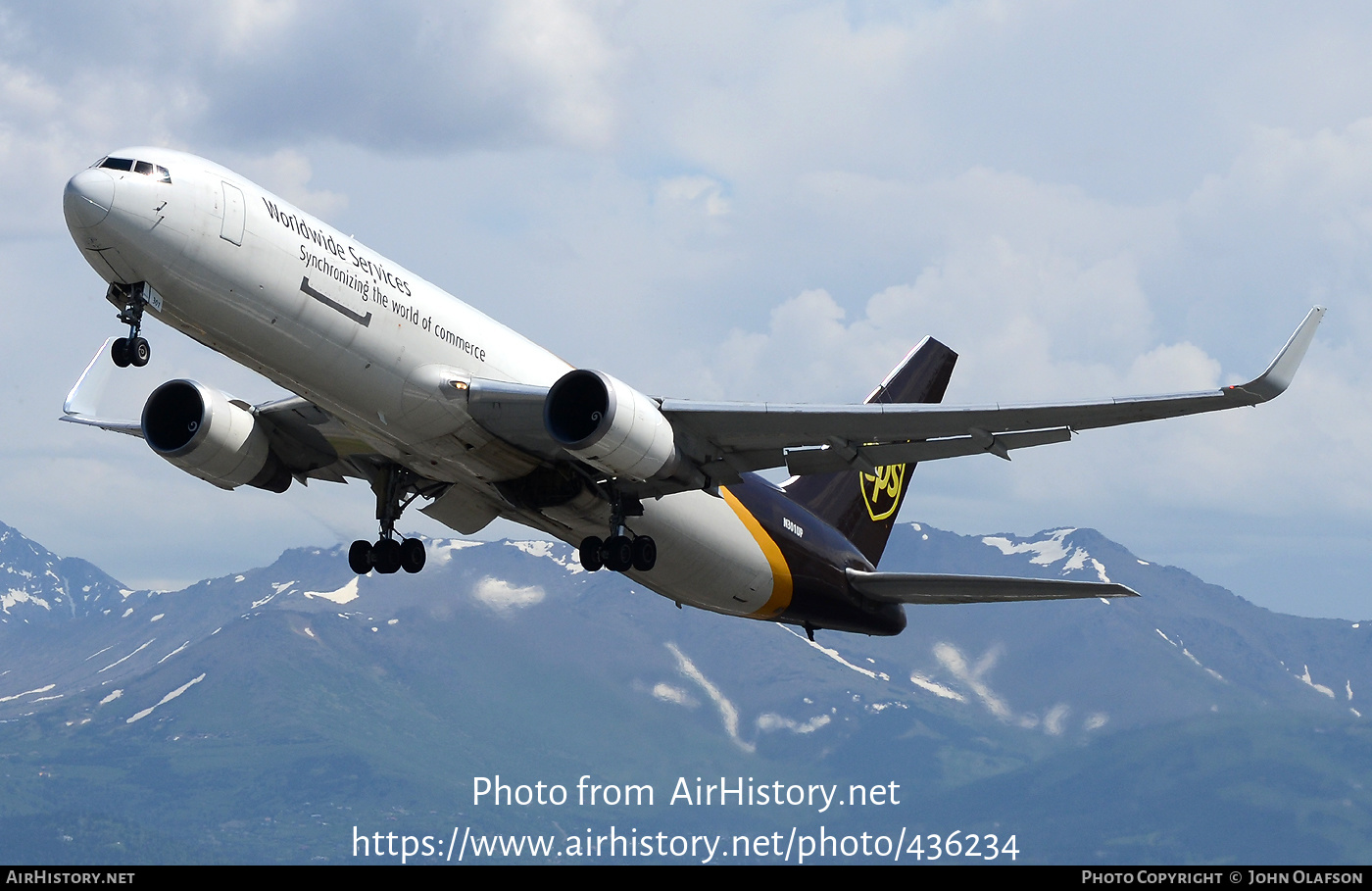 Aircraft Photo of N310UP | Boeing 767-34AF/ER | United Parcel Service - UPS | AirHistory.net #436234