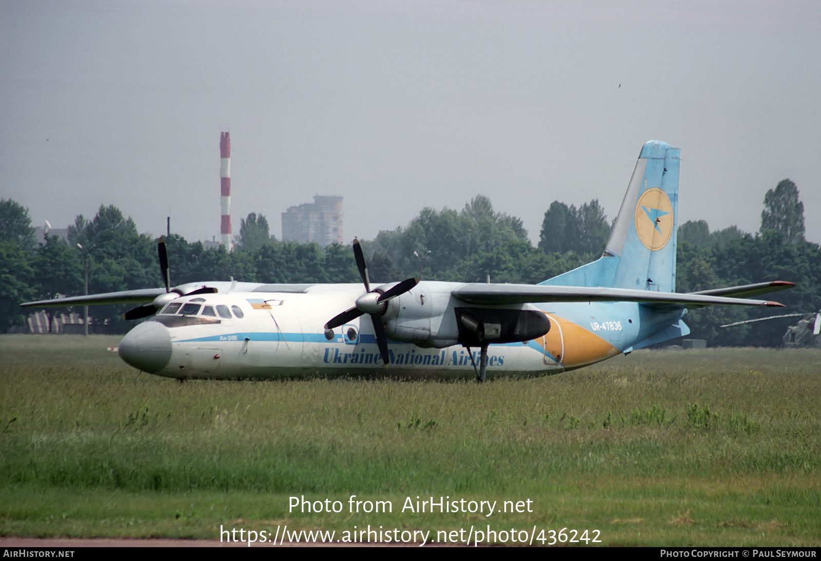 Aircraft Photo of UR-47836 | Antonov An-24B | Ukraine National Airlines | AirHistory.net #436242