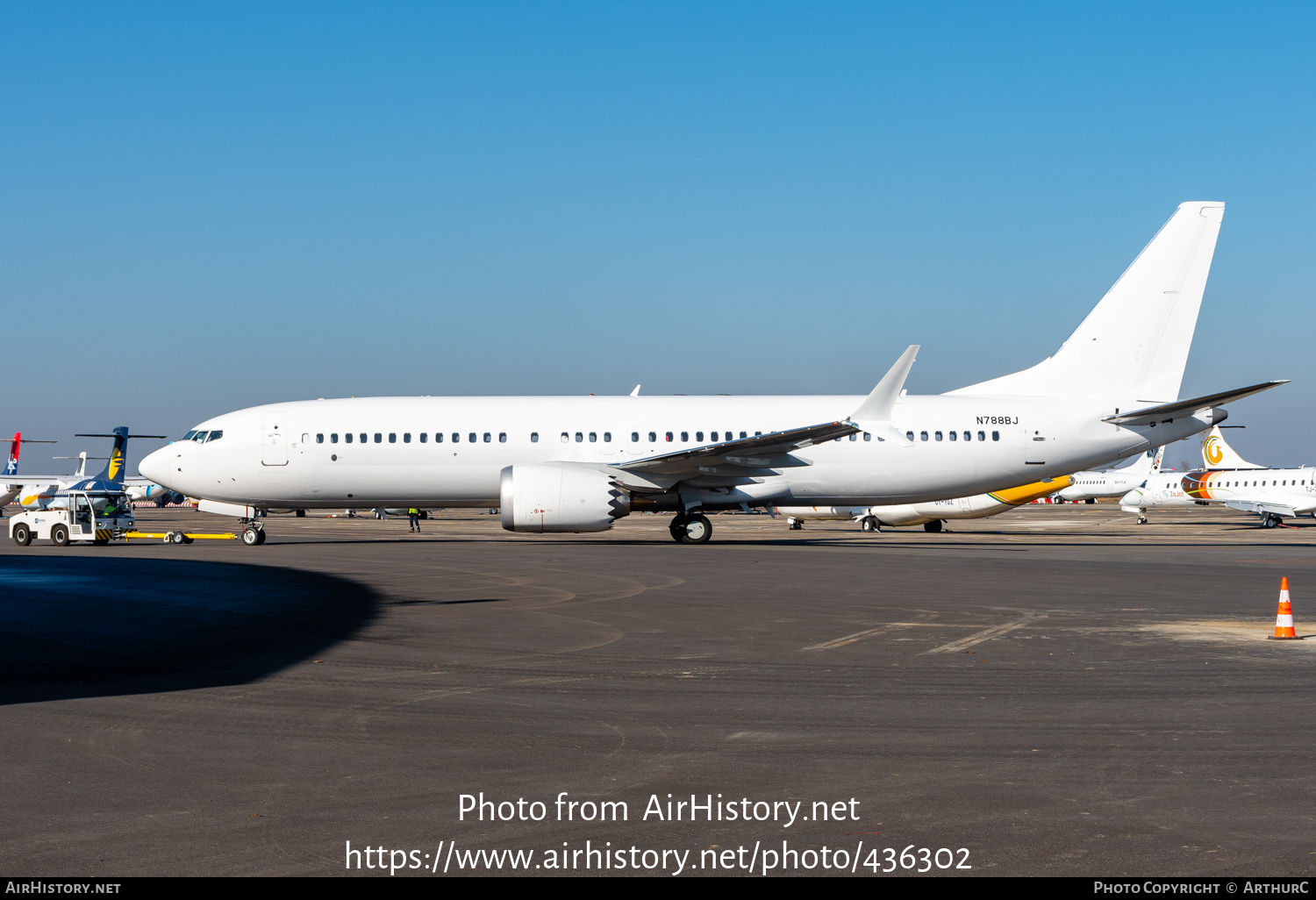 Aircraft Photo of N788BJ | Boeing 737-8 BBJ Max 8 | AirHistory.net #436302