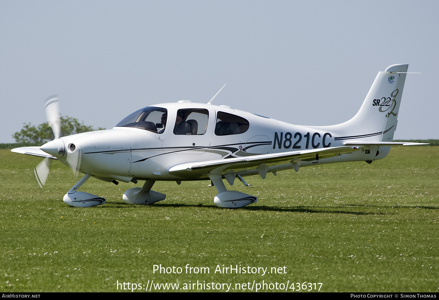 Aircraft Photo of N821CC | Cirrus SR-22 G2 | AirHistory.net #436317