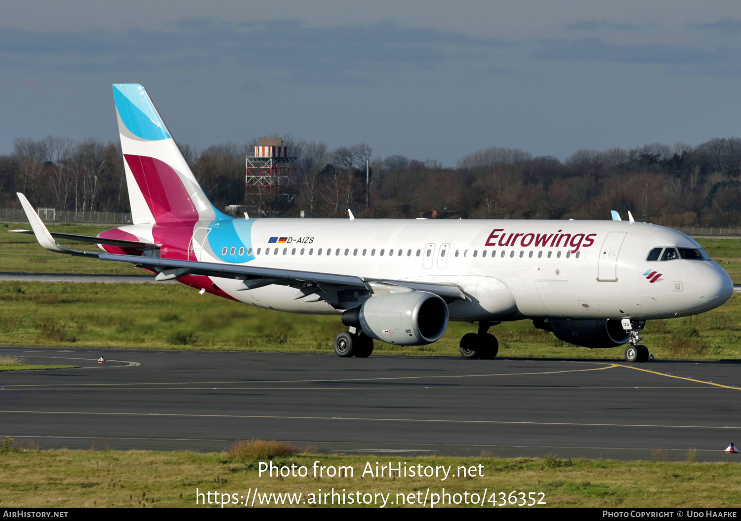 Aircraft Photo of D-AIZS | Airbus A320-214 | Eurowings | AirHistory.net #436352