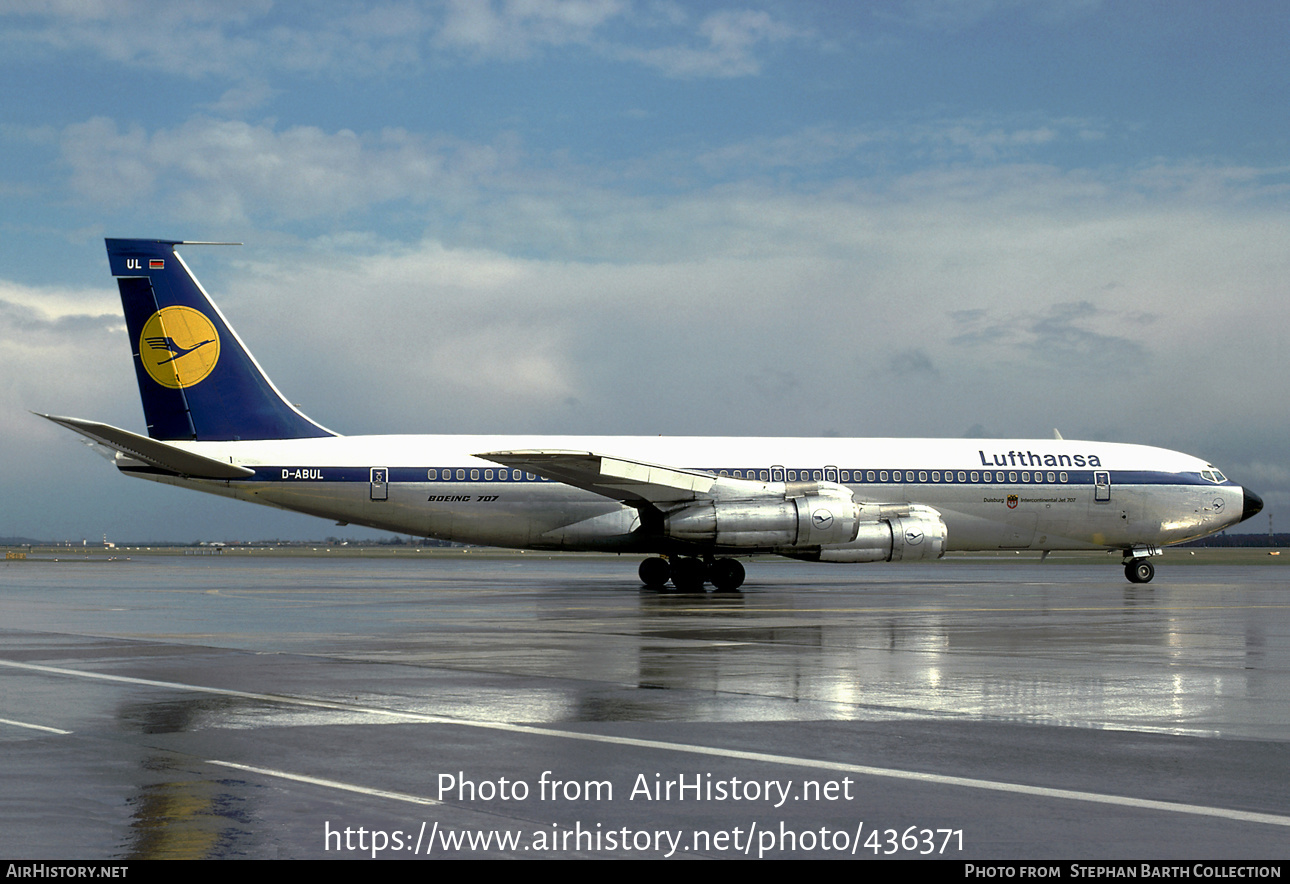 Aircraft Photo Of D-ABUL | Boeing 707-330B | Lufthansa | AirHistory.net ...