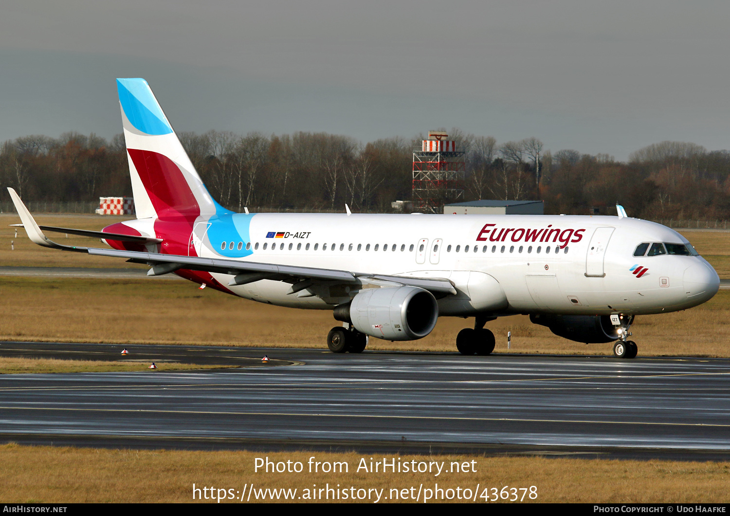 Aircraft Photo of D-AIZT | Airbus A320-214 | Eurowings | AirHistory.net #436378