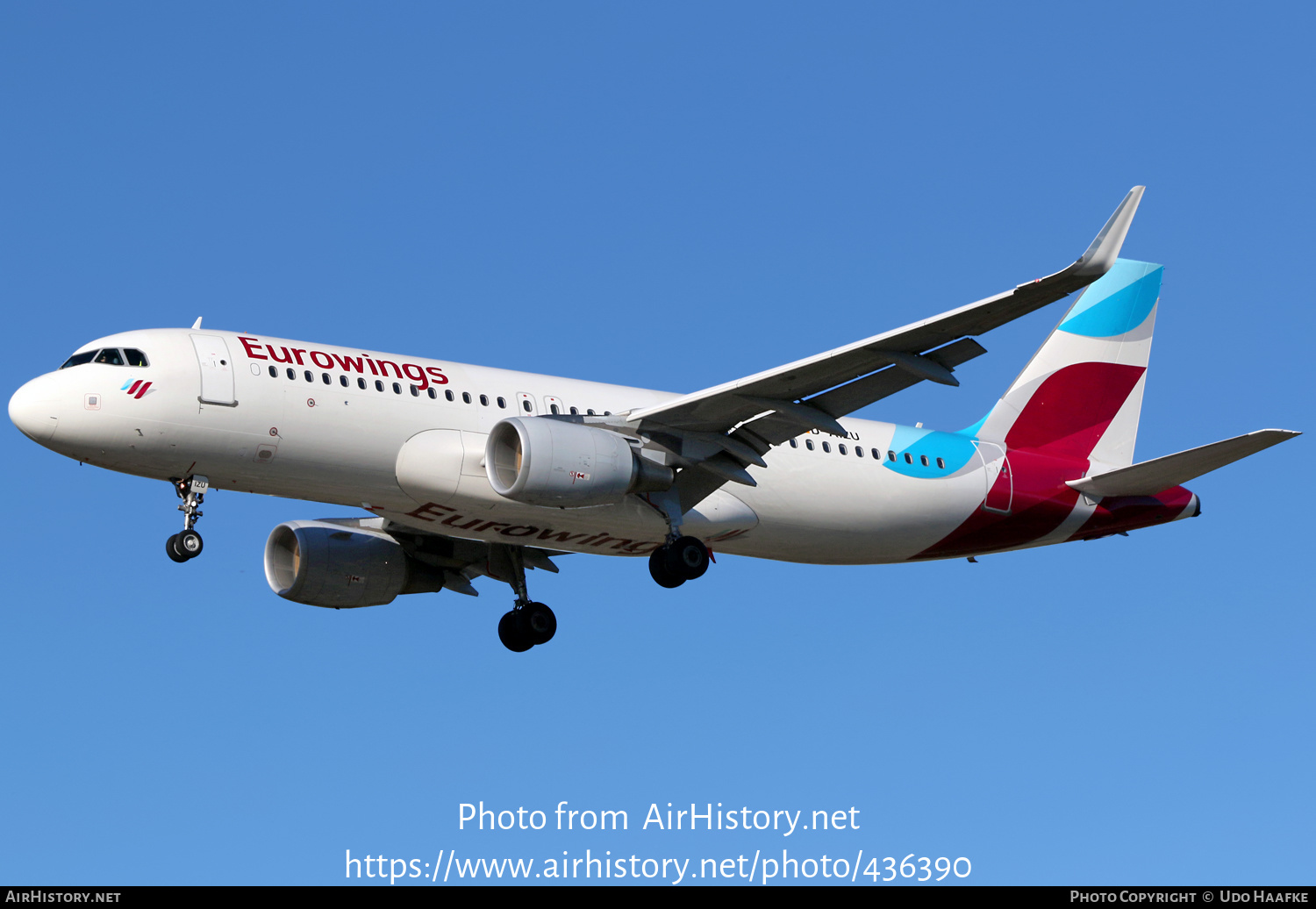 Aircraft Photo of D-AIZU | Airbus A320-214 | Eurowings | AirHistory.net #436390