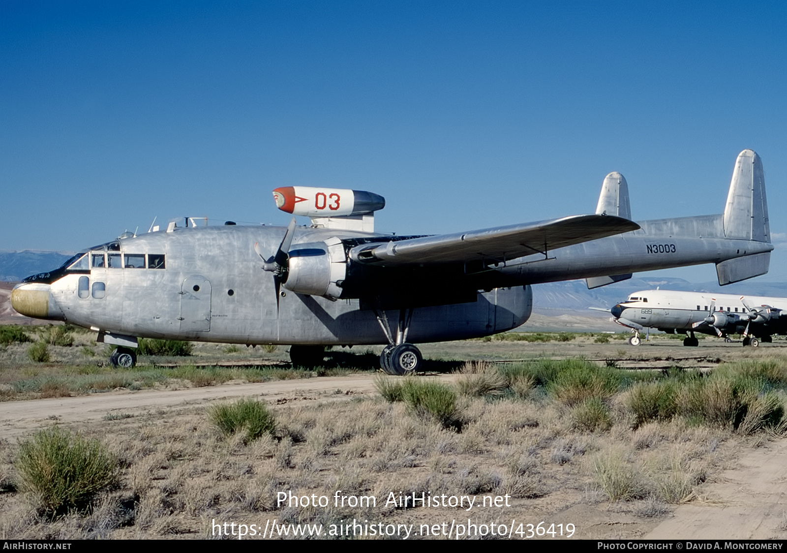 Aircraft Photo of N3003 | Fairchild C-119L Flying Boxcar | AirHistory.net #436419