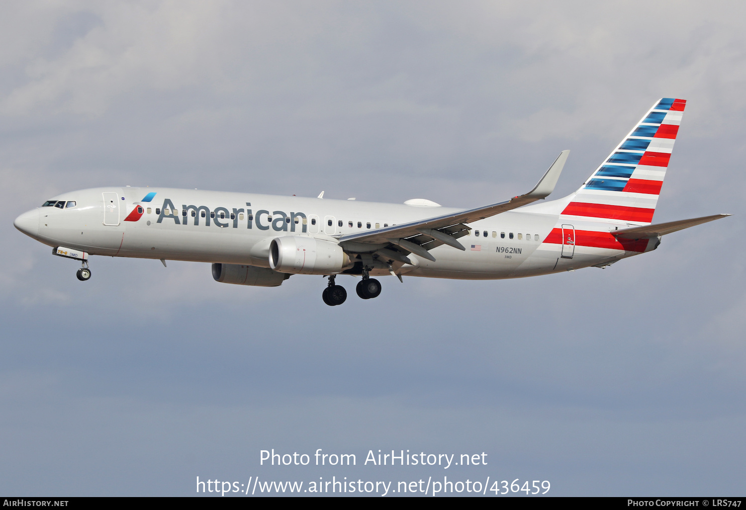 Aircraft Photo of N962NN | Boeing 737-823 | American Airlines | AirHistory.net #436459