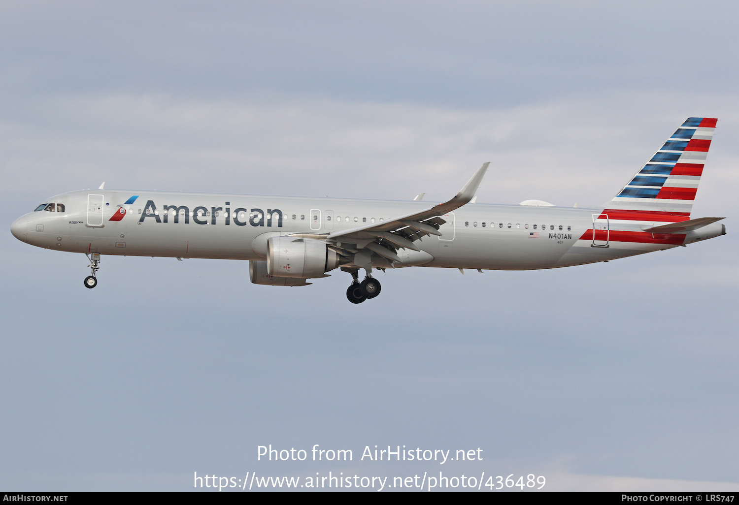 Aircraft Photo of N401AN | Airbus A321-253NX | American Airlines | AirHistory.net #436489