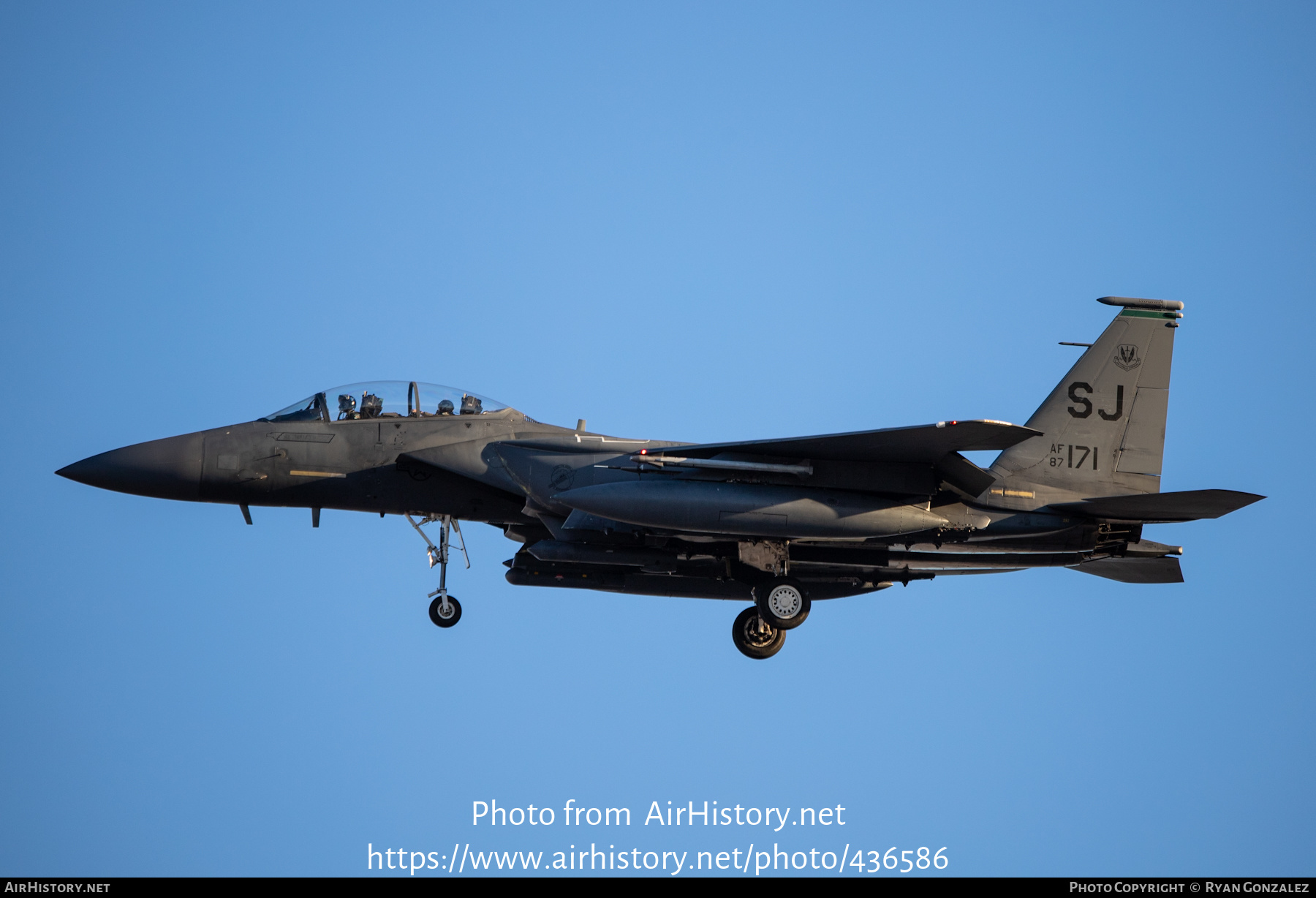 Aircraft Photo of 87-0171 / AF87-171 | Boeing F-15E Strike Eagle | USA - Air Force | AirHistory.net #436586