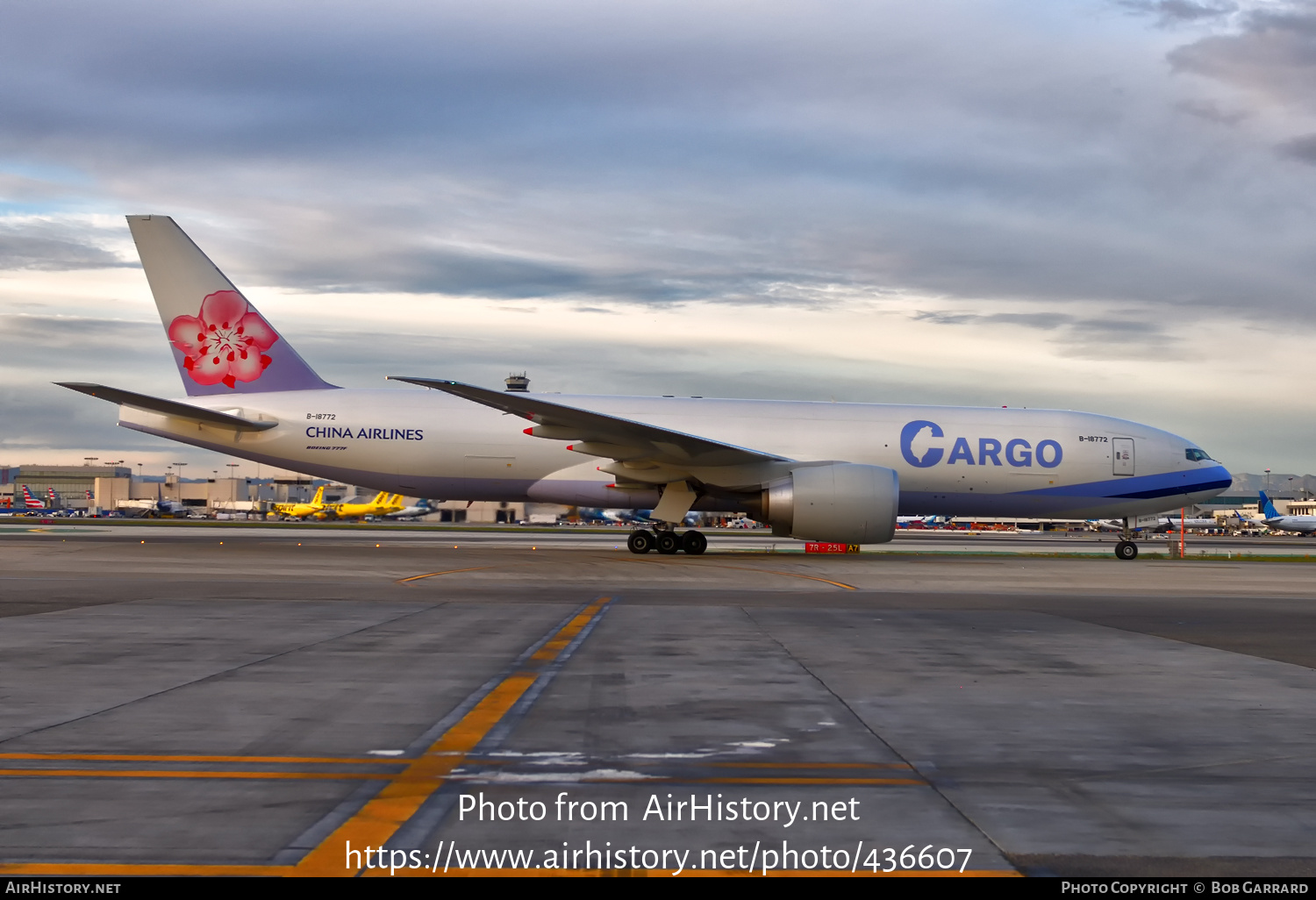 Aircraft Photo of B-18772 | Boeing 777-F | China Airlines Cargo | AirHistory.net #436607