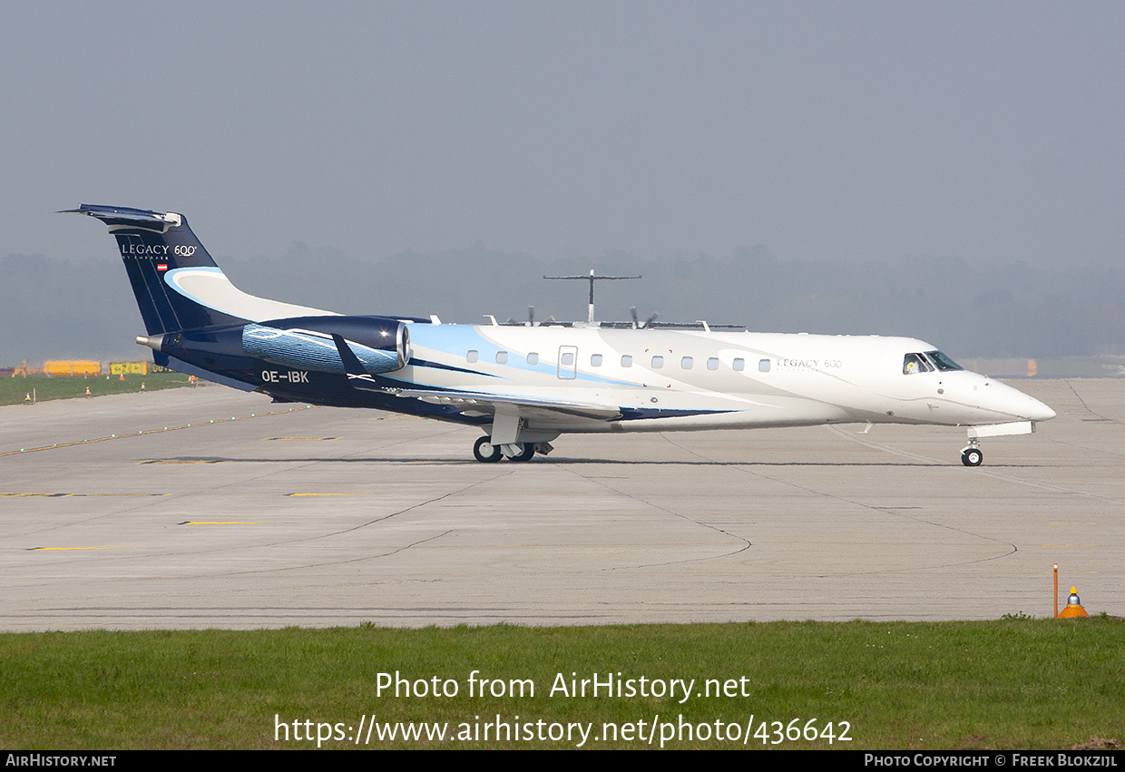 Aircraft Photo of OE-IBK | Embraer Legacy 600 (EMB-135BJ) | AirHistory.net #436642