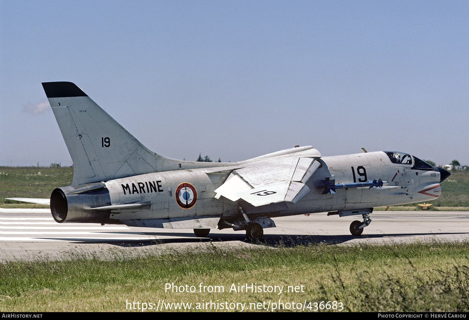 Aircraft Photo of 19 | Vought F-8E(FN) Crusader | France - Navy | Marine | AirHistory.net #436683