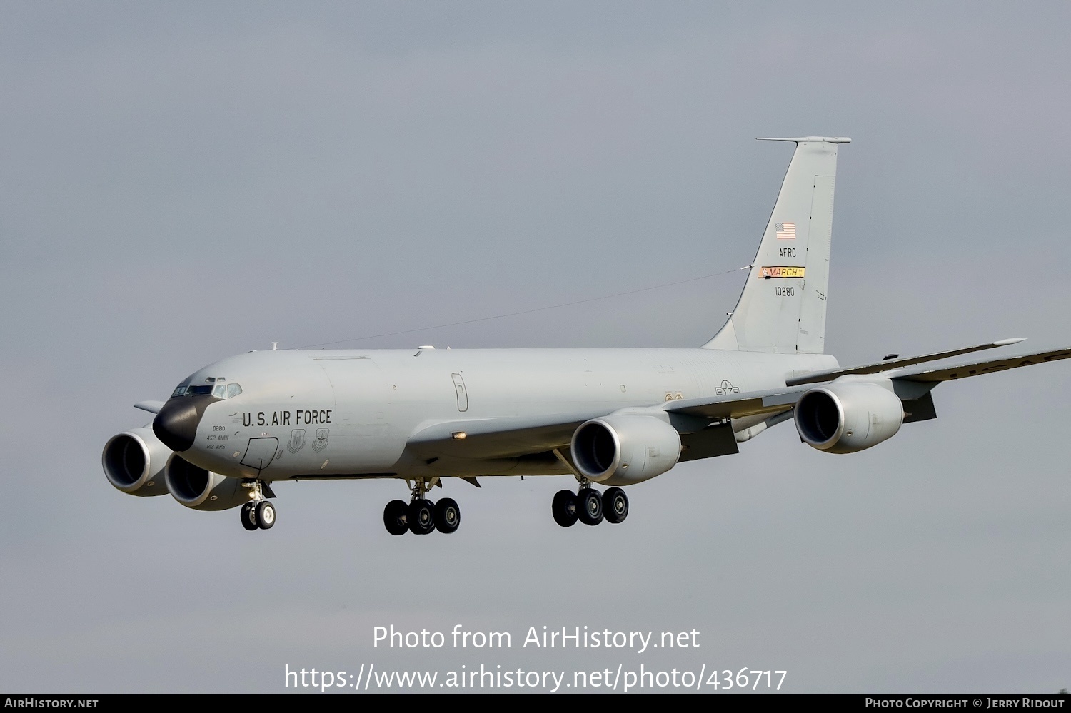 Aircraft Photo of 61-0280 / 10280 | Boeing KC-135R Stratotanker | USA - Air Force | AirHistory.net #436717