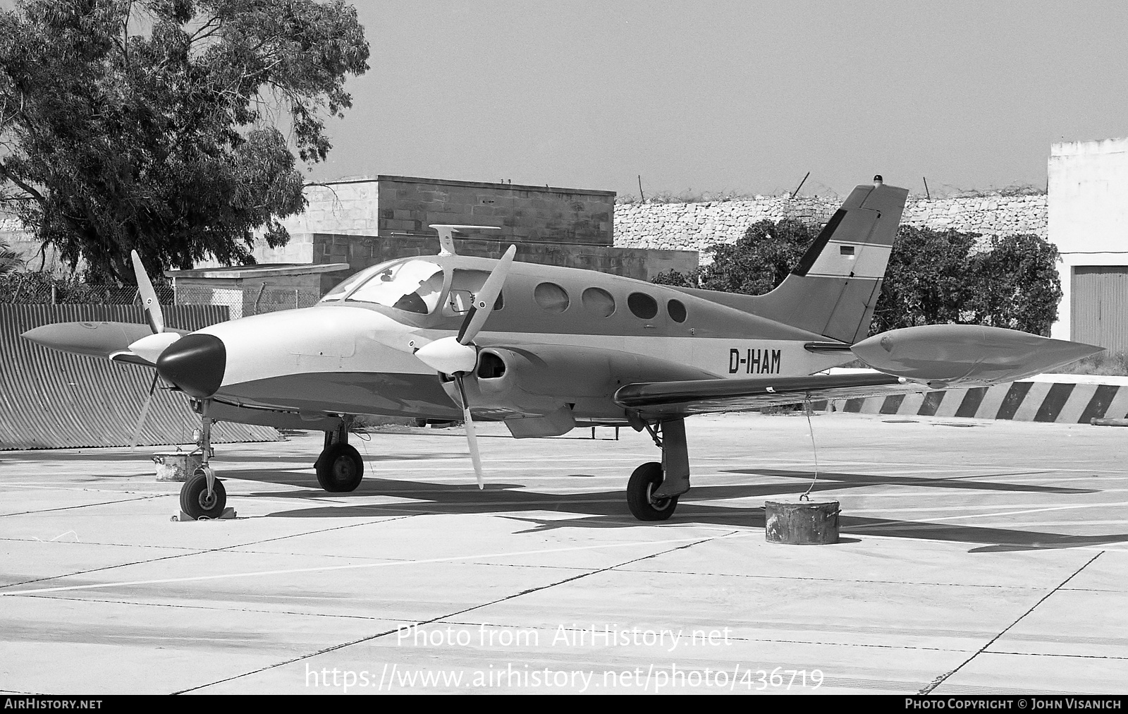 Aircraft Photo of D-IHAM | Cessna 411A | AirHistory.net #436719