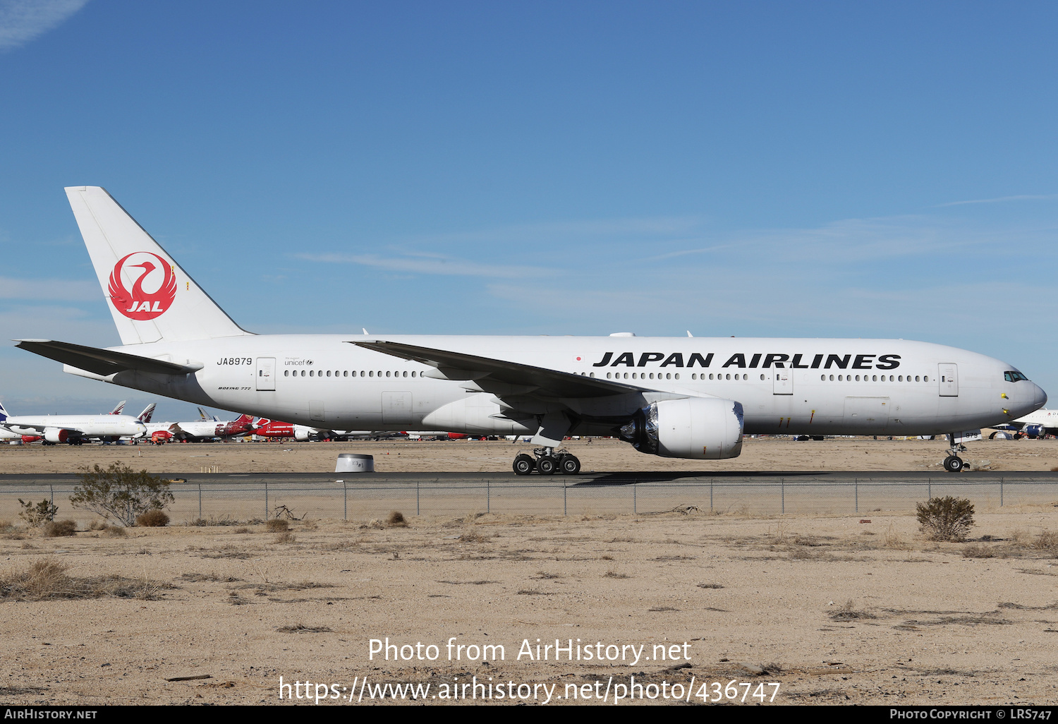 Aircraft Photo of JA8979 | Boeing 777-289 | Japan Airlines - JAL | AirHistory.net #436747