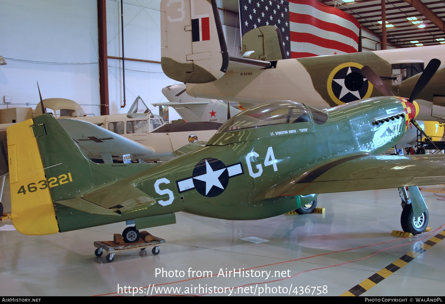 Aircraft Photo of N76PH / 463221 | Stewart S-51D Mustang | USA - Air Force | AirHistory.net #436758