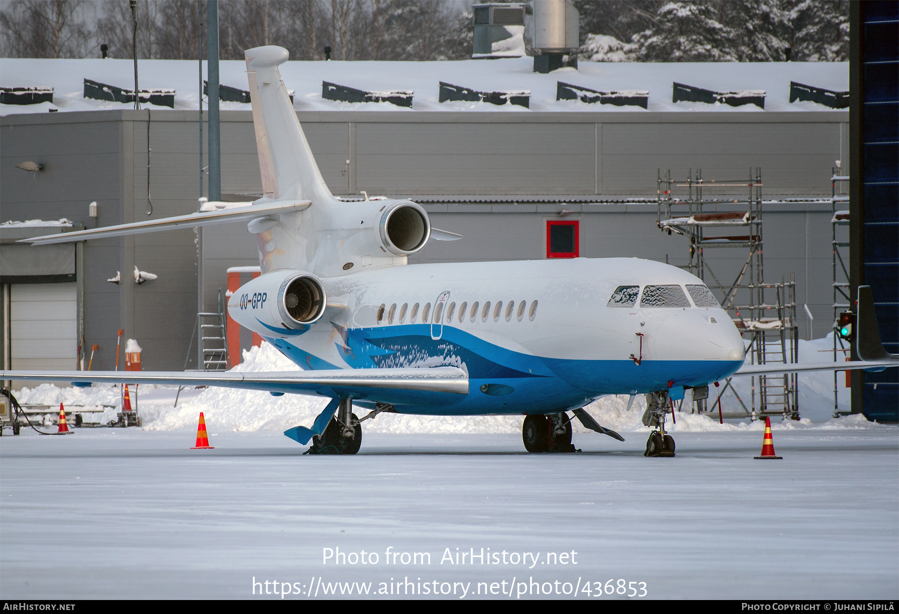 Aircraft Photo of OO-GPP | Dassault Falcon 7X | AirHistory.net #436853