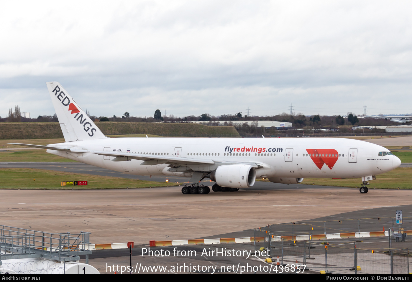 Aircraft Photo of VP-BSJ | Boeing 777-21H/ER | Red Wings | AirHistory.net #436857