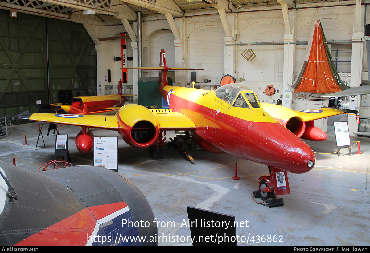 Aircraft Photo of WK800 | Gloster Meteor D16 | UK - Air Force | AirHistory.net #436862