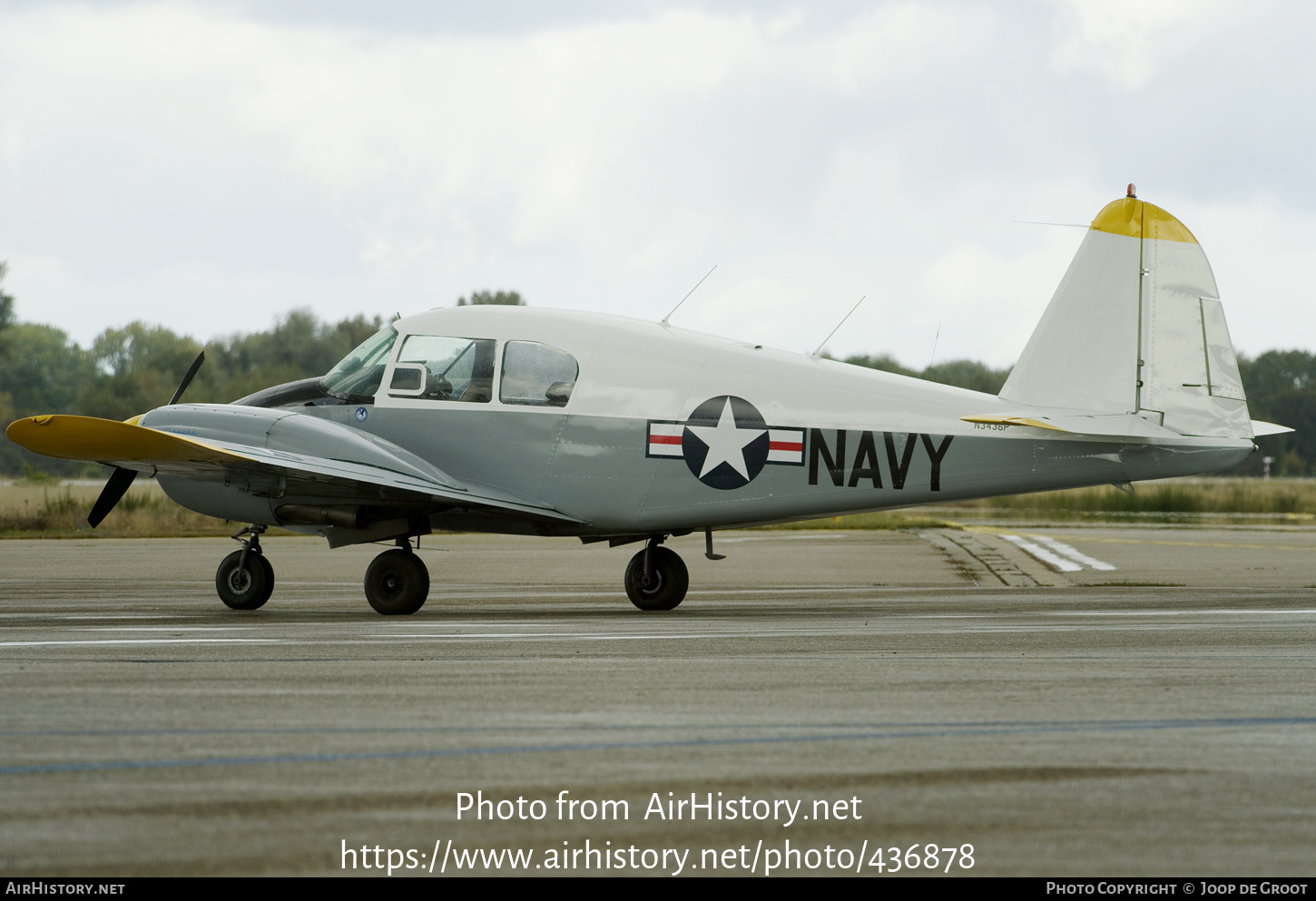 Aircraft Photo of N3436P | Piper PA-23-160 Apache | USA - Navy | AirHistory.net #436878