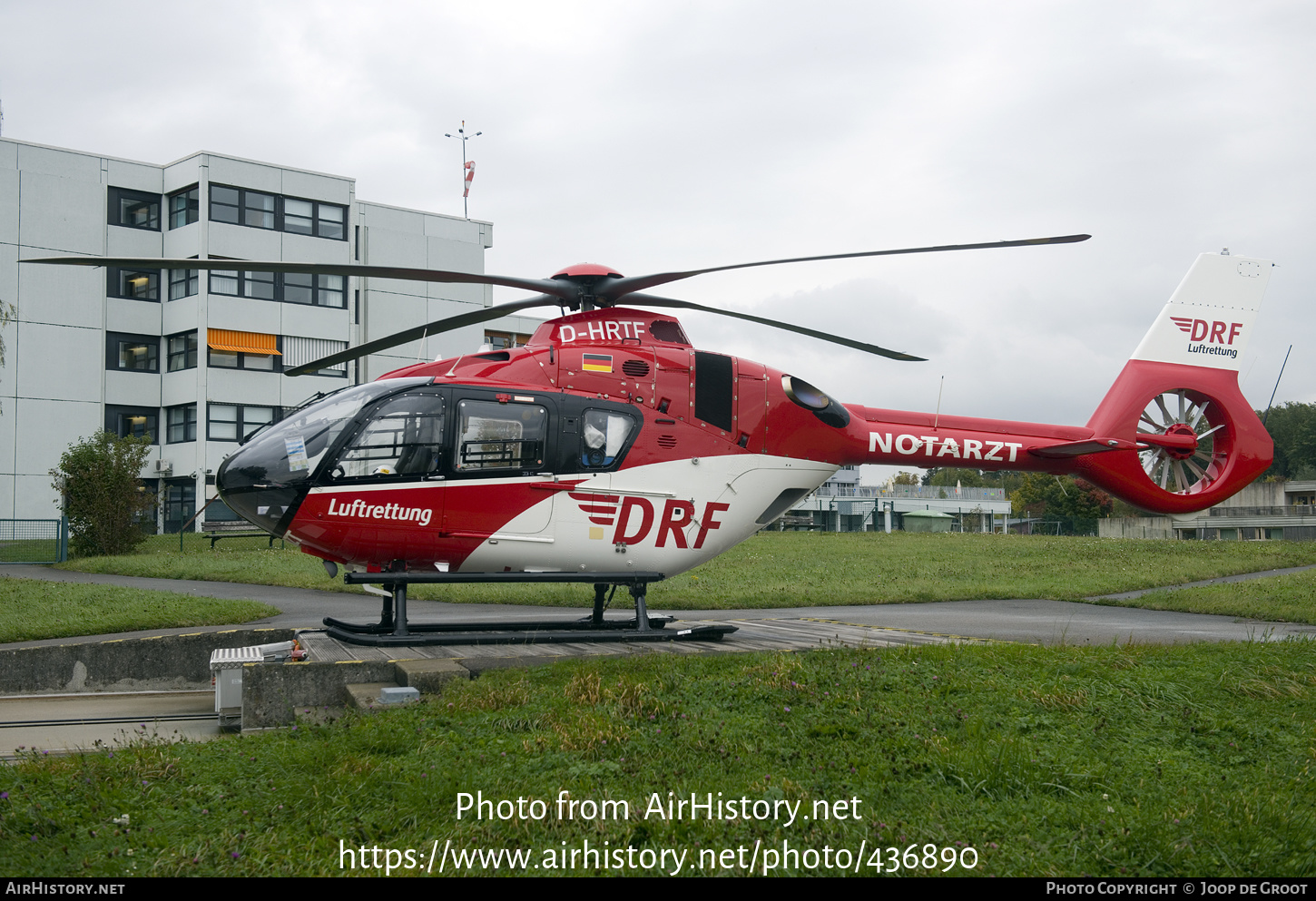 Aircraft Photo of D-HRTF | Eurocopter EC-135T-3 | DRF Luftrettung - German Air Rescue | AirHistory.net #436890