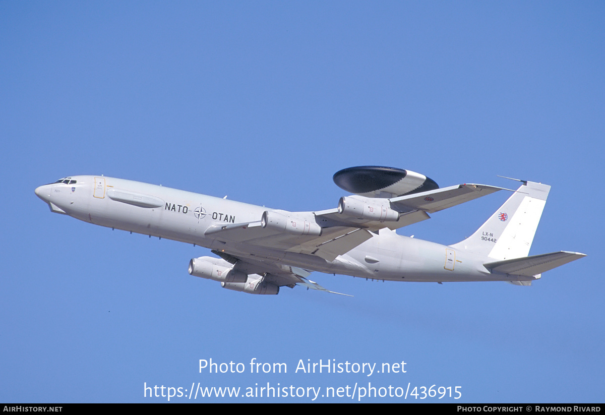 Aircraft Photo of LX-N90442 | Boeing E-3A Sentry | Luxembourg - NATO | AirHistory.net #436915