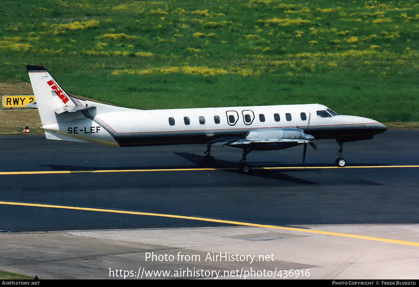 Aircraft Photo of SE-LEF | Fairchild Swearingen SA-227AC Metro III | IBA - International Business Air | AirHistory.net #436916