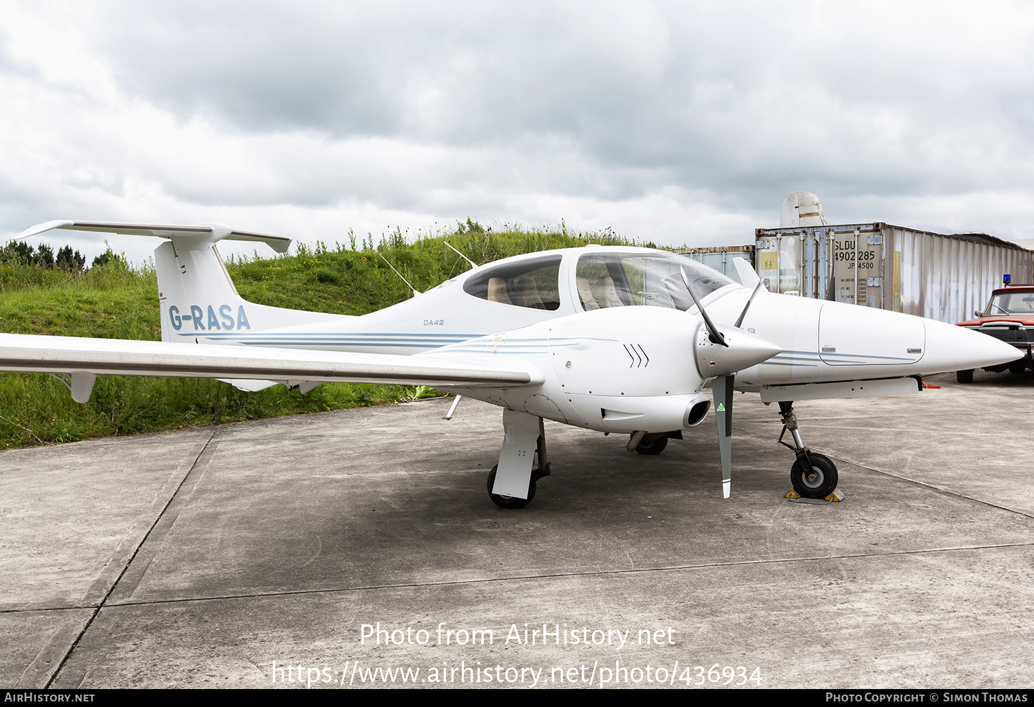 Aircraft Photo of G-RASA | Diamond DA42 Twin Star | AirHistory.net #436934