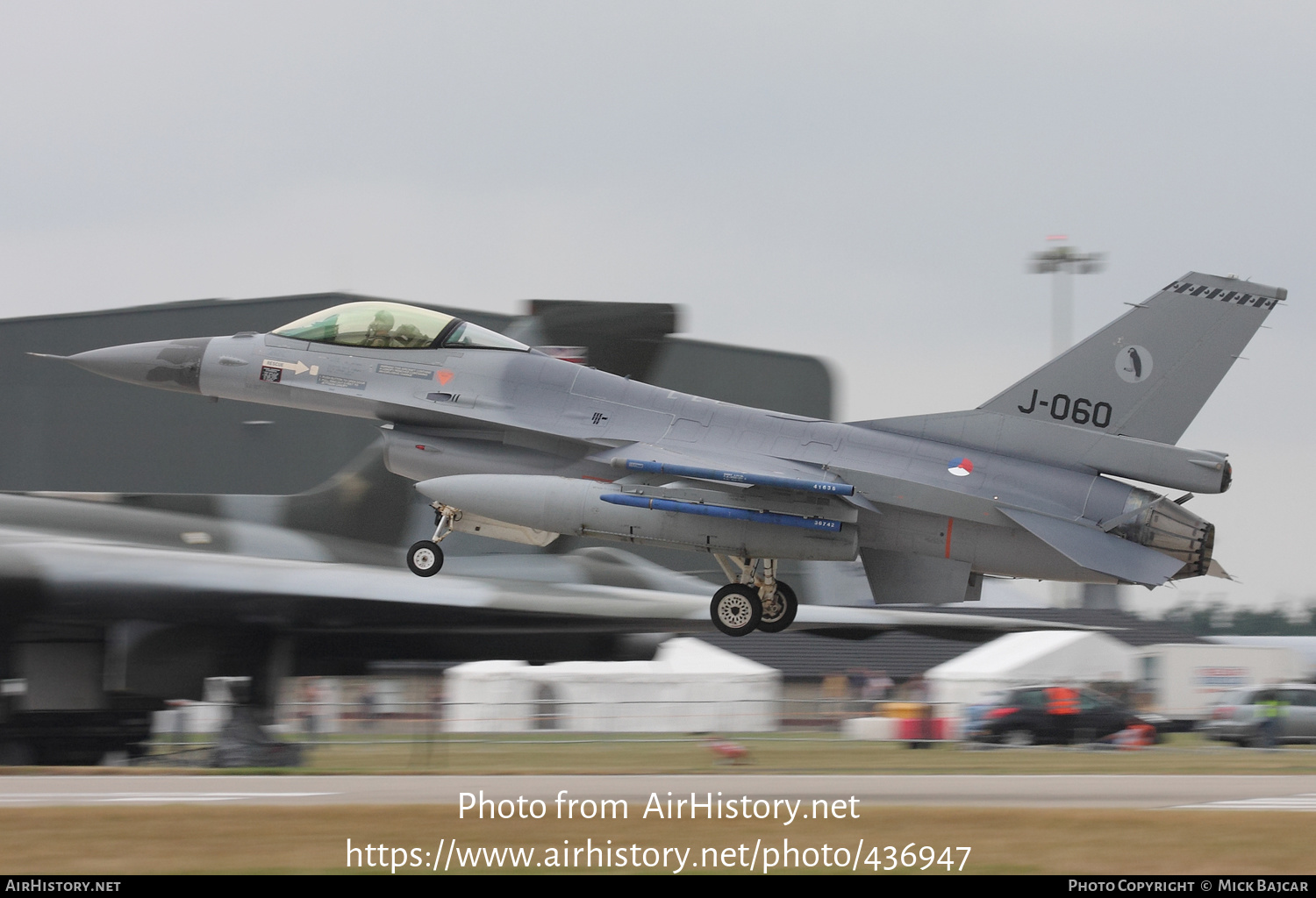 Aircraft Photo of J-060 | General Dynamics F-16AM Fighting Falcon | Netherlands - Air Force | AirHistory.net #436947