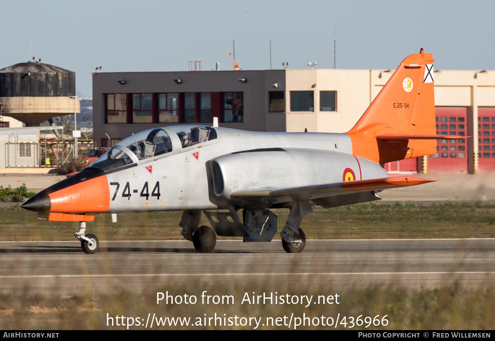 Aircraft Photo of E.25-34 | CASA C101EB Aviojet | Spain - Air Force | AirHistory.net #436966