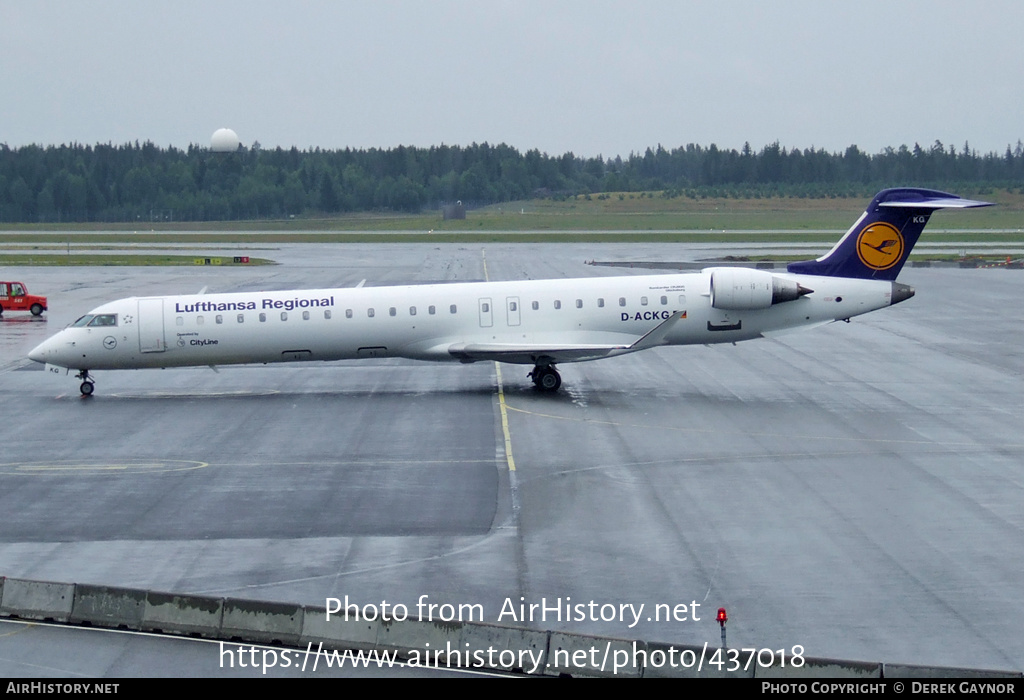 Aircraft Photo of D-ACKG | Bombardier CRJ-900LR (CL-600-2D24) | Lufthansa Regional | AirHistory.net #437018