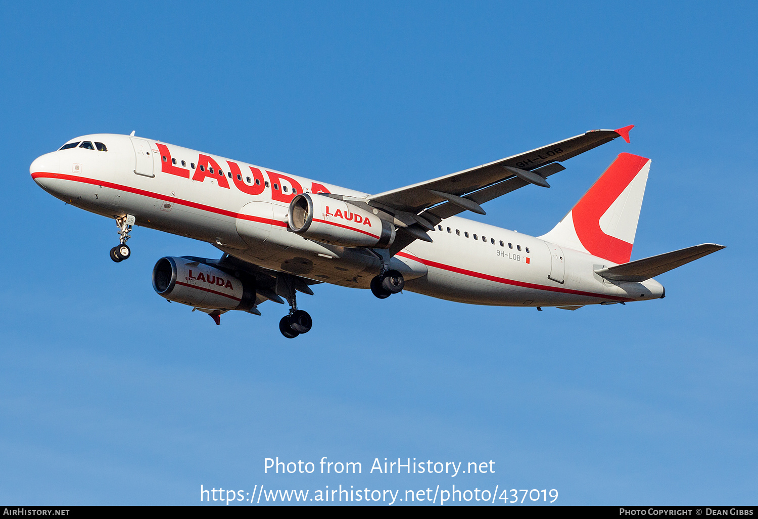 Aircraft Photo of 9H-LOB | Airbus A320-232 | Lauda | AirHistory.net #437019