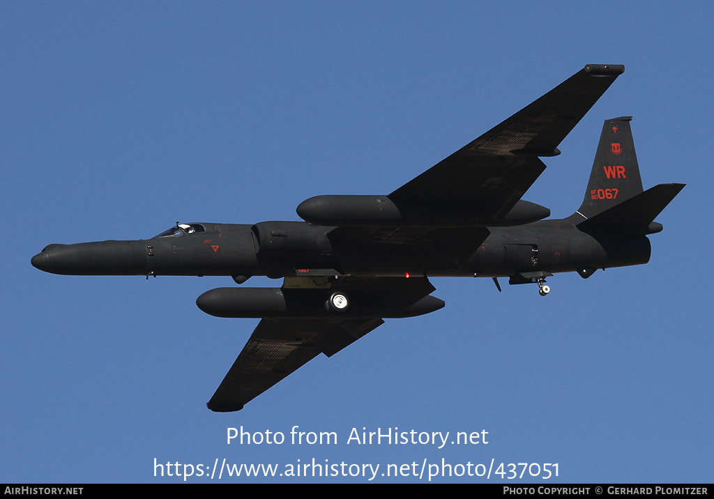 Aircraft Photo of 80-1067 | Lockheed U-2S | USA - Air Force | AirHistory.net #437051